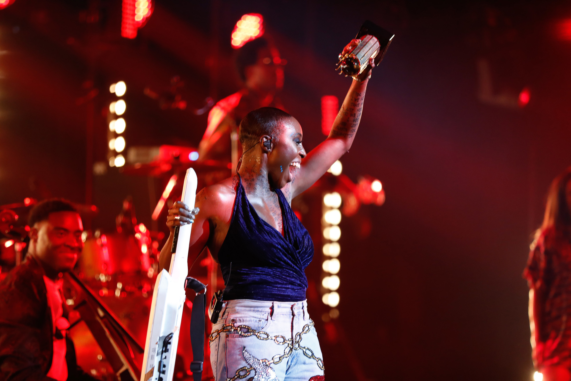 Phenomenal woman Laura Mvula performs live. 