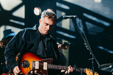 Sam Fender at the 2025 Mercury Prize