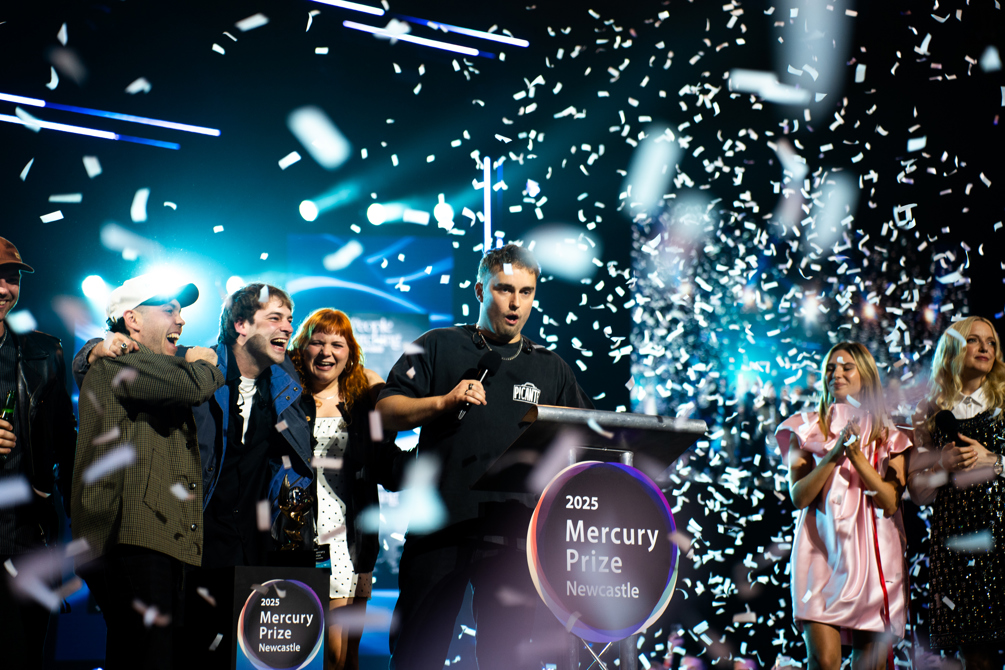 Sam Fender is named the Overall Winner of the 2025 Mercury Prize