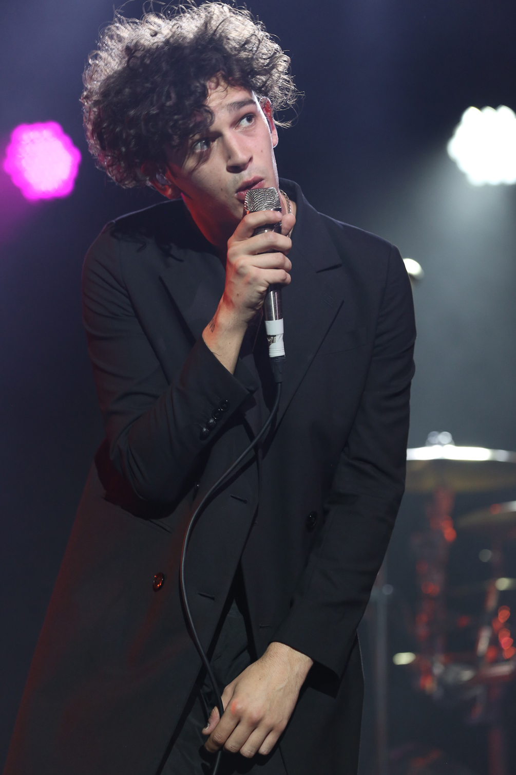 Matty Healy from The 1975 gave a raucous rendition