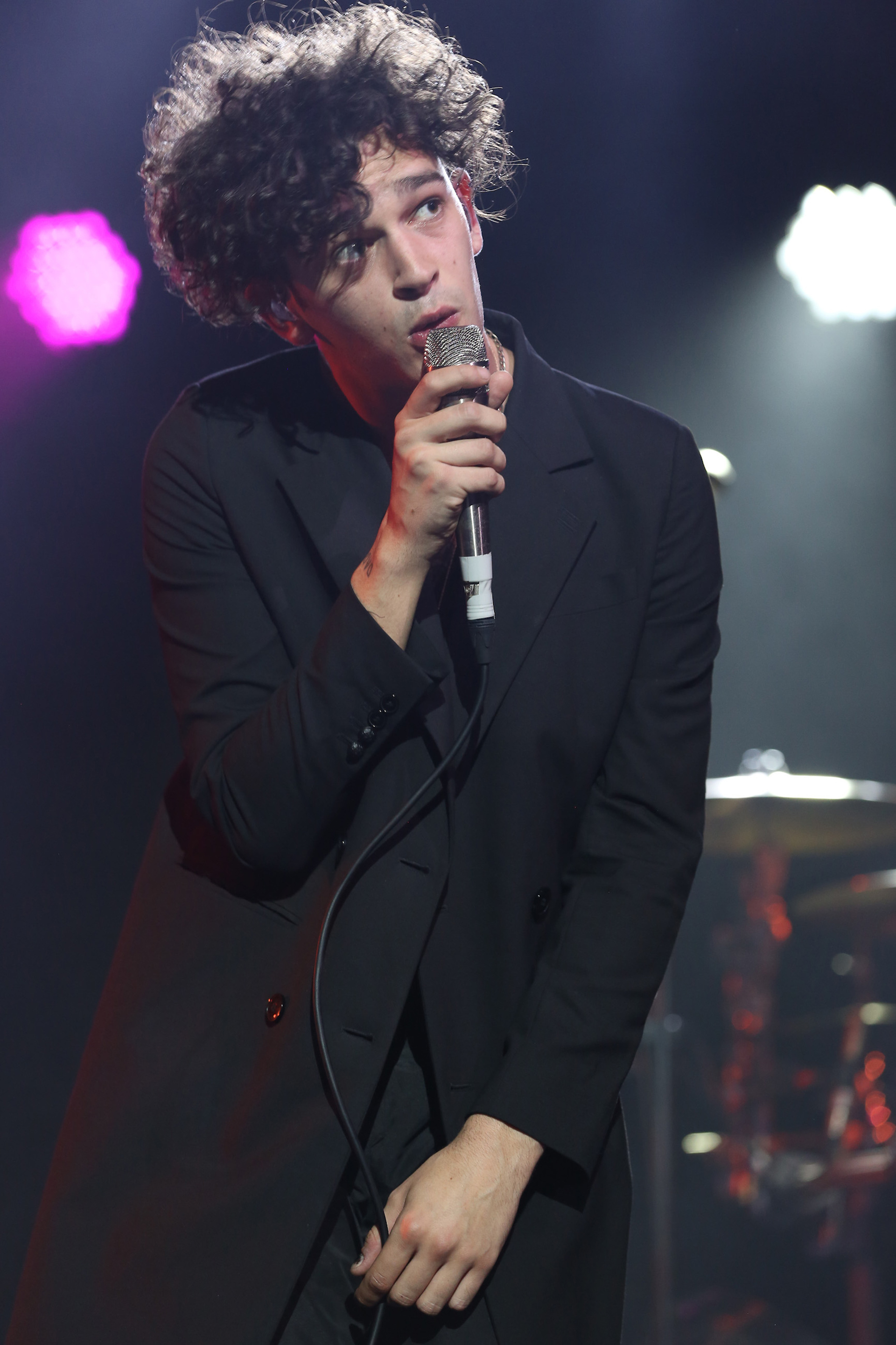 Matty Healy from The 1975 gave a raucous rendition