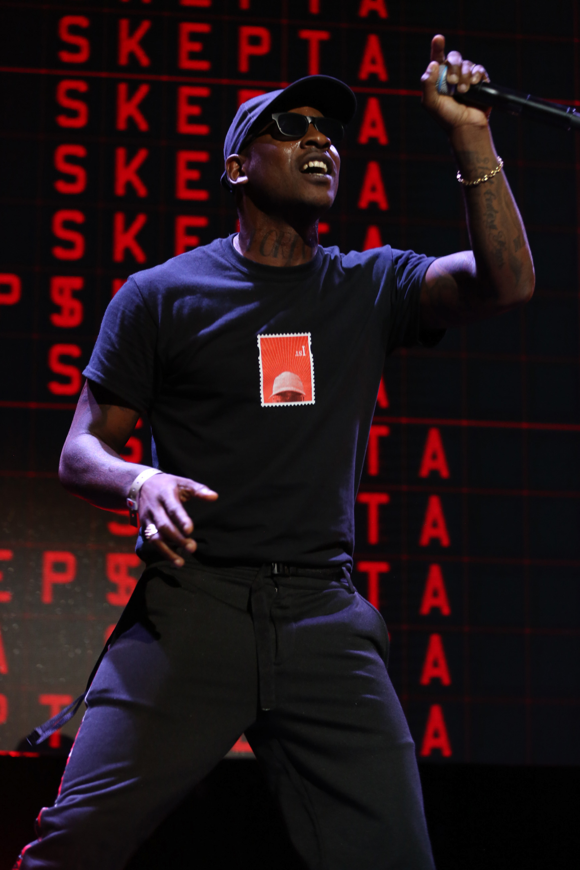 Skepta at the Hyundai Mercury Prize (1)
