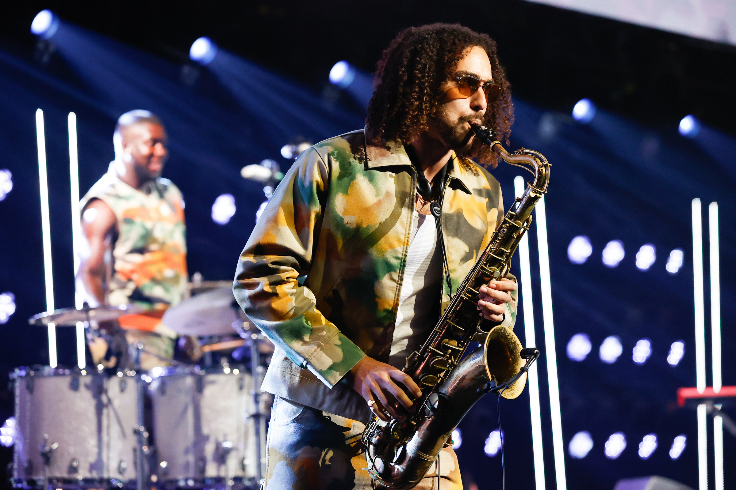 Ezra Collective at the Awards Show for the 2023 Mercury Prize with FREENOW.